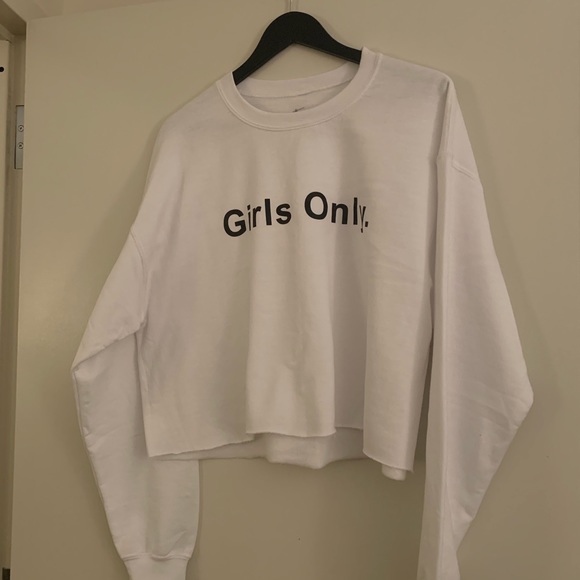 The Style Club Fleece Girls Only Top - Picture 6 of 7